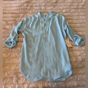 Misia Light Blue Women's Blouse
